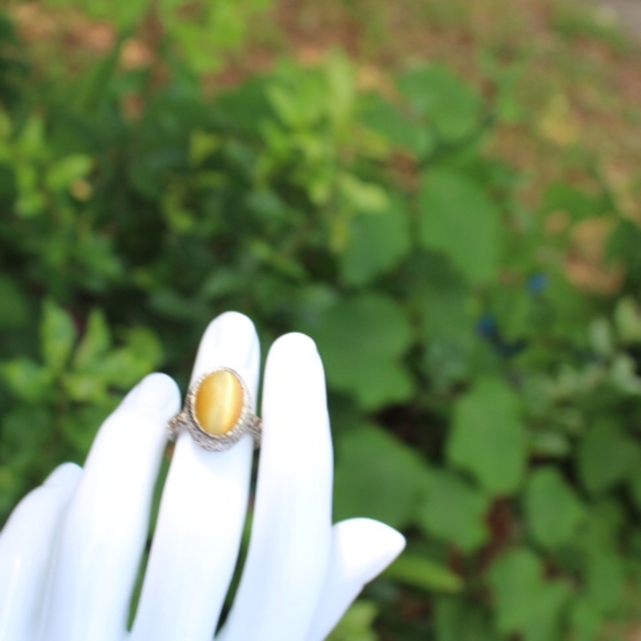 Vintage Tiger Eye Ring - Picture 12 of 16
